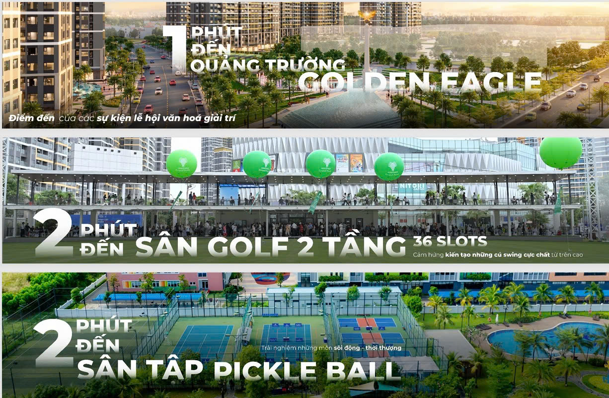 Vinhomes Grand Park – Đa dạng trải nghiệm thể thao – giải trí